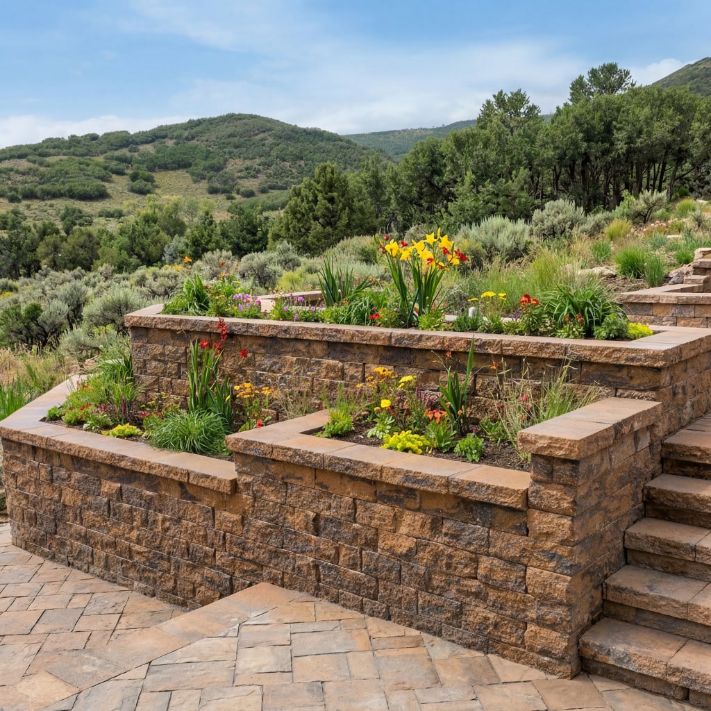 Outdoor Patio & Planters